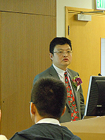 Prof. Li Jiancheng of the Division of Civil Hydraulic and Architecture Engineering